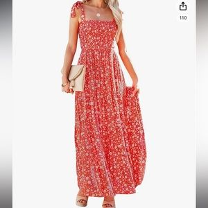 ZESICA Boho floral dress